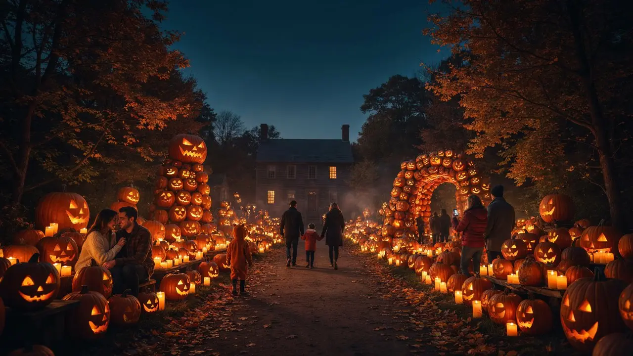 Călătorii de noapte în Hudson Valley după spectacolul de zughinți la New York