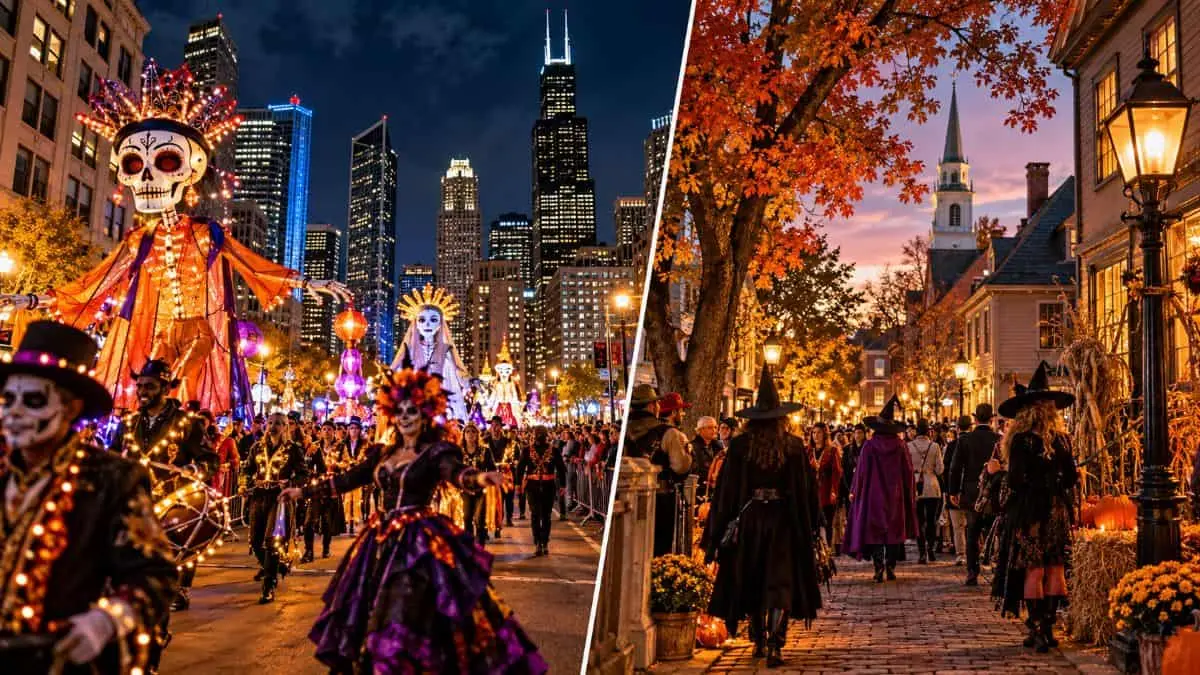 Chicago sfidează Salem pentru Halloween 2026 ca paradă gratuită în fața unui preț costisitor de hotel Showdown
