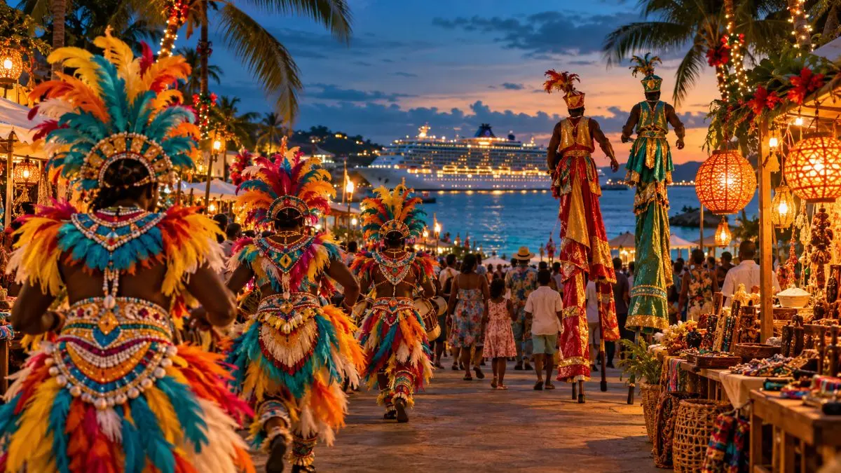 Craciun în Caraibe: festivaluri în Puerto Rico, Bahamas și St Kitts