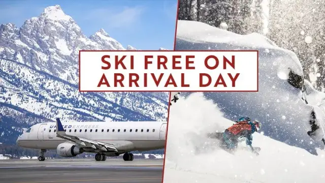 Schi gratuit la Jackson Hole: Cum să profiți de pârtii imediat după aterizare